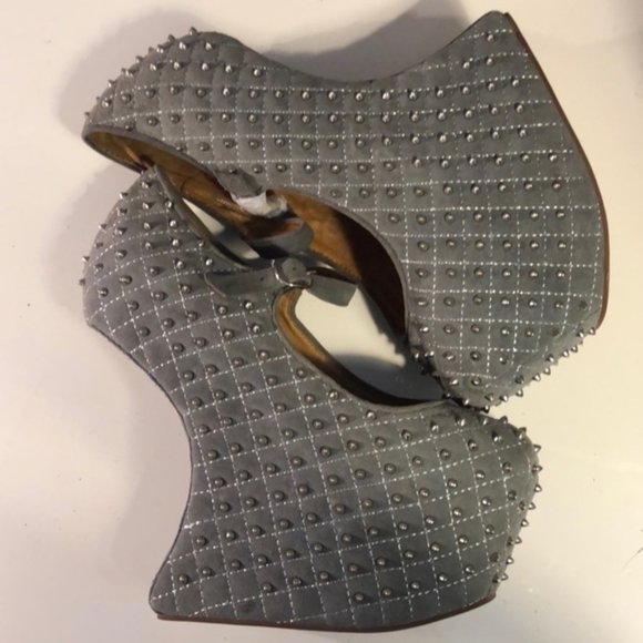 NWT Jeffrey Campbell Nightwalk Q Stud Platforms - Picture 6 of 6